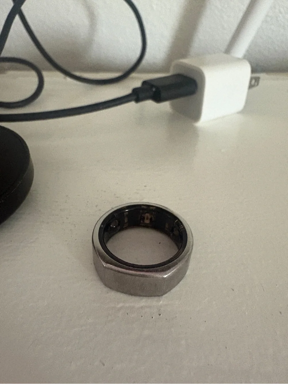 Oura Ring Gen 3 Heritage – Silver Finish - Size 8